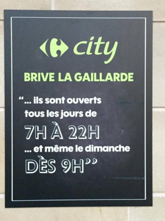 Logement A Brive, Proche Centre-Ville Et Gare, Avec Climatisation - Internet Fibre - Stationnements Gratuit Eksteriør billede